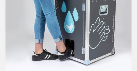 appy disinfection / mobile Hygienestation von M.A. Systems GmbH