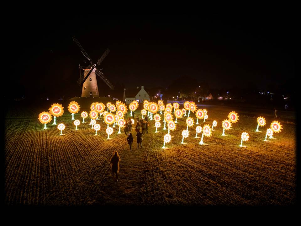 Kunstinstallation im Rahmen des GLOW Festivals 2021 Eindhoven (Copyrights: GLOW Eindhoven)