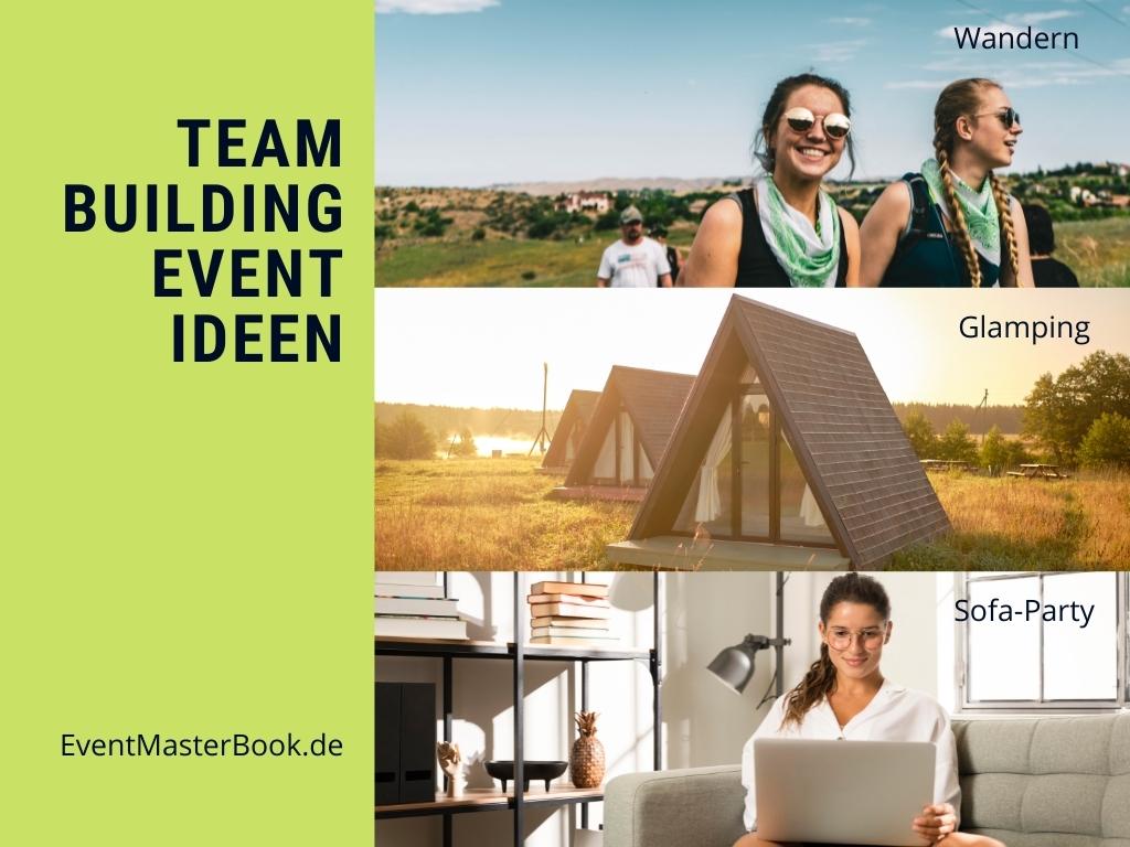 Titelbild / Infografik: Die Top 3 Team Building Event Ideen (Copyrights: EventMasterBook.de Redaktion)