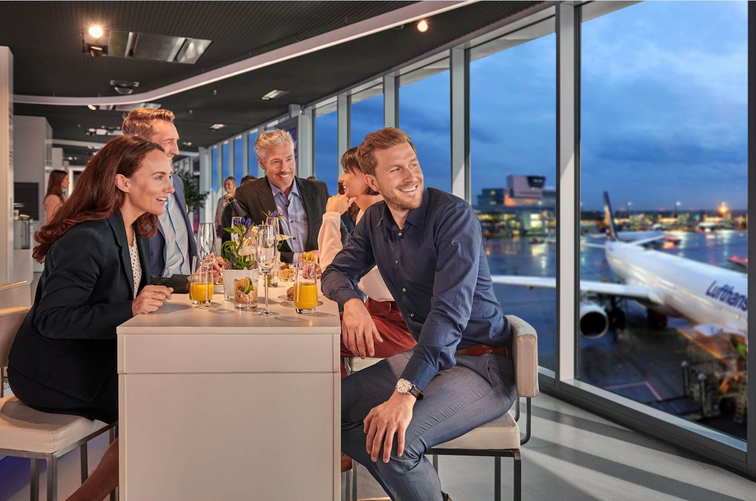 Abendveranstaltung Fraport Besucherzentrum, Bildquelle: Fraport AG