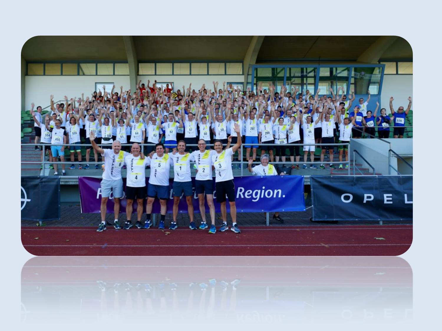 Beste Stimmung beim 9. Opel-Firmenlauf mit rund 1.000 Teilnehmer*innen (Copyright: Opel Automobile GmbH)