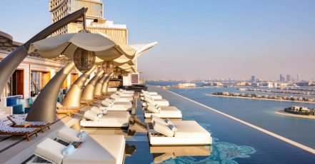 Skypool Cloud 22 im neuen Atlantis The Royal Dubai