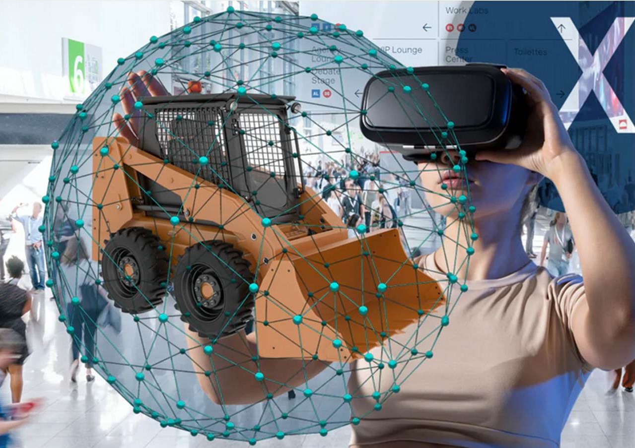 Hybridmesse mit Metaverse und physischer Messe, Hausmesse oder Event (Copyright: Xpert.Digital - Konrad Wolfenstein)