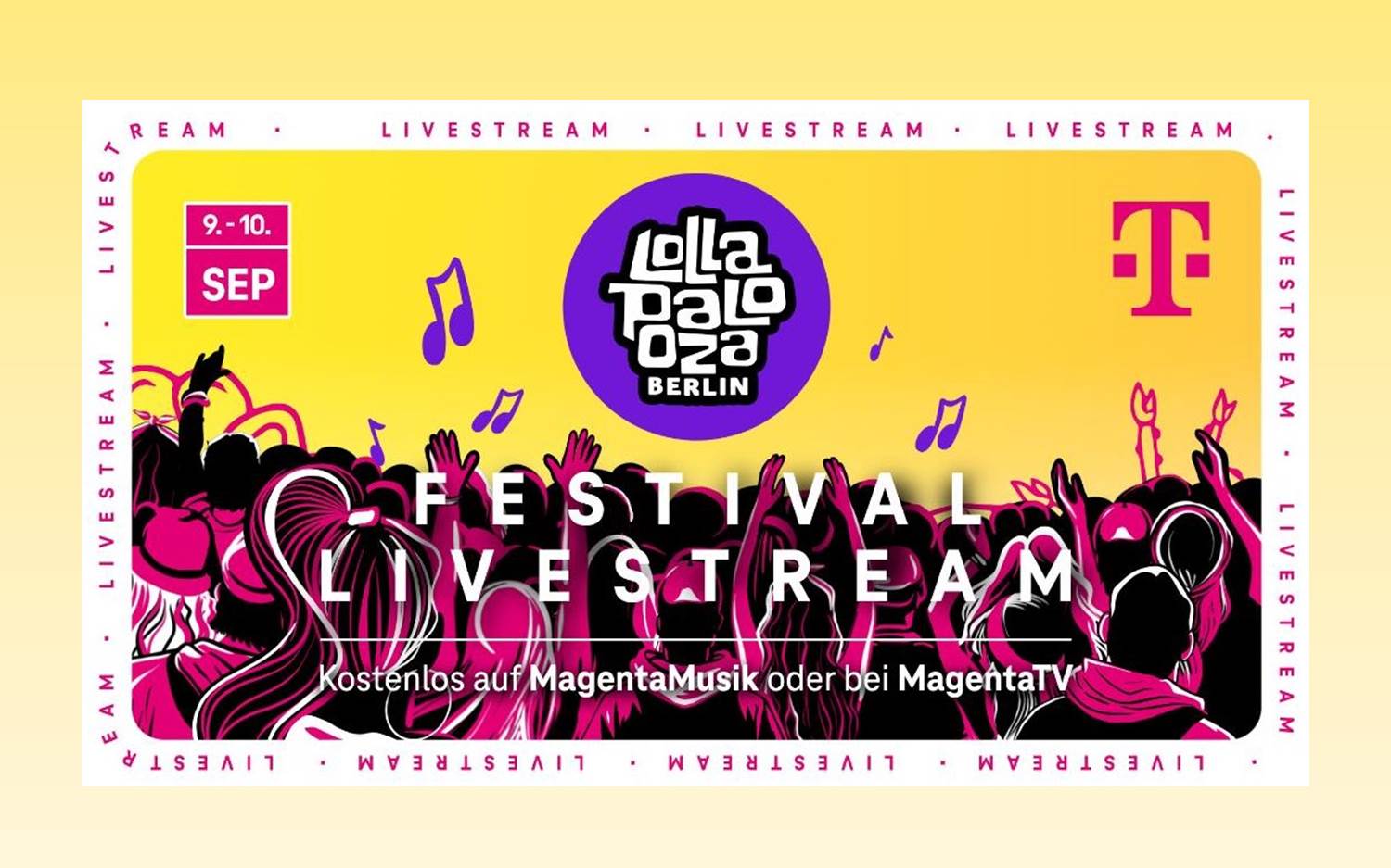 Telekom präsentiert Lollapalooza Berlin (Quelle: Deutsche Telekom AG)
