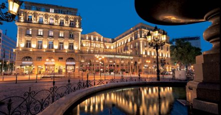 Außenansicht des Hotels Frankfurter Hof, Steigenberger Icon Gruppe. (Copyrights: Steigenberger Hotels GmbH)