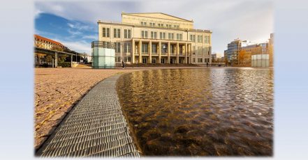 Oper Leipzig, Außenansicht (Copyrights: Philipp Kirschner)