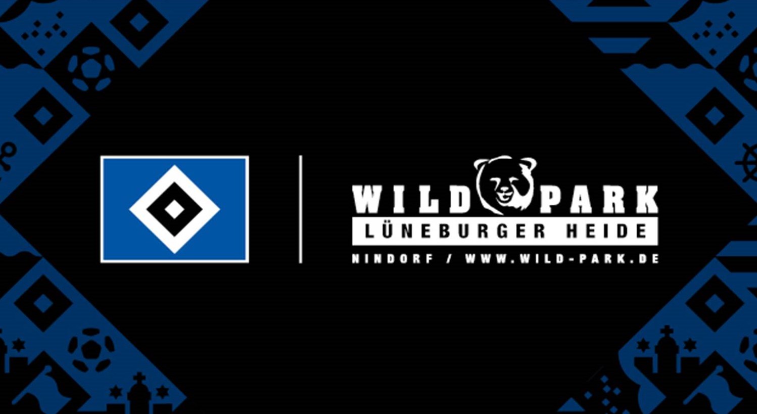 Der HSV und der Wildpark Lüneburger Heide verkünden ihre Partnerschaft. (Bildquelle / Copyrights: HSV)