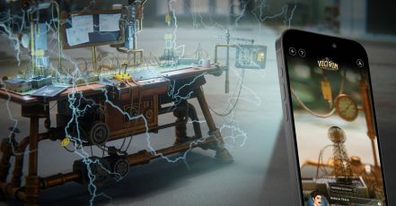 Visual der AR-Experience "Voltron ChARge" von Curious Company zur Bewerbung des "Voltron Nevera" Coasters, der neuen Attraktion im Europa-Park (Bildquelle / Bildrechte: Curious Company)