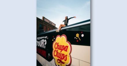 Nina Chuba und Chupa Chups gehen gemeinsam auf Tour (Bildquelle: CFP Brands Süßwarenhandels GmbH & Co KG)