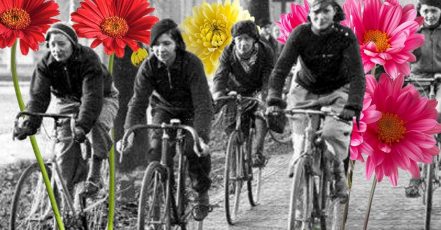Blumenbüro Holland, Visual zur floralen Aktion bei der Tour de France Femmes 2024, die am 12. August 2024 in Rotterdam startet (Bildquelle: Blumenbüro Holland)