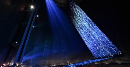 Planet Ozean – Immersive Ausstellung im Gasometer Oberhausen (Bildrechte: SIGMA System Audio-Visuell GmbH)