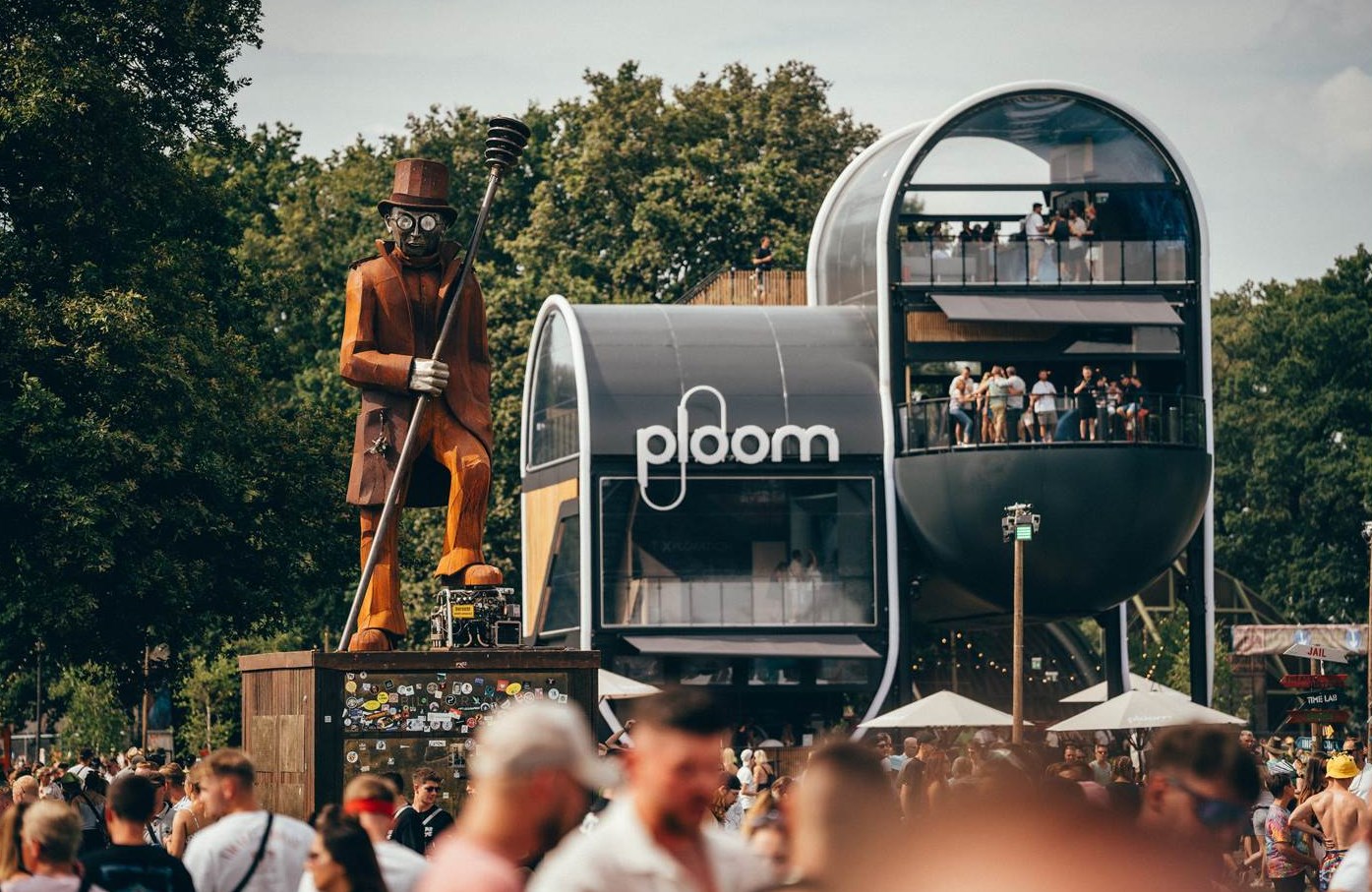 Der JTI Ploom Planet beim Parookaville Festival 2024 (Foto / Copyrights: Julian Huke Photography)