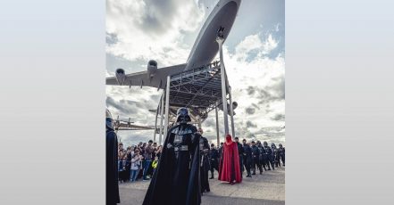 Szene vom Science Fiction Treffen im Technik Museum Speyer (Bildrechte: Technik Museen Sinsheim Speyer / Träger: Auto – Technik – Museum e.V)