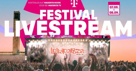 Die Deutsche Telekom ist beim Lollapalooza Festival Berlin mit der T-Festival Station vertreten und bietet zudem Livestreams für alle Fans, die nicht vor Ort sein können (Bildrechte / Quelle: Deutsche Telekom)