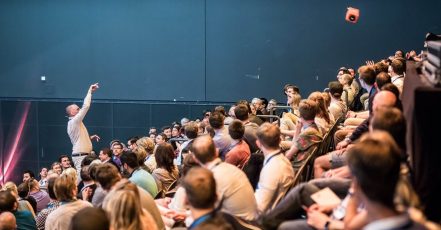 Event-Szene | Bei der UNLEASH Startup-Convention 2024 in Hannover geht es darum, Innovationen zu entfesseln (Bildrechte: hannoverimpuls GmbH)