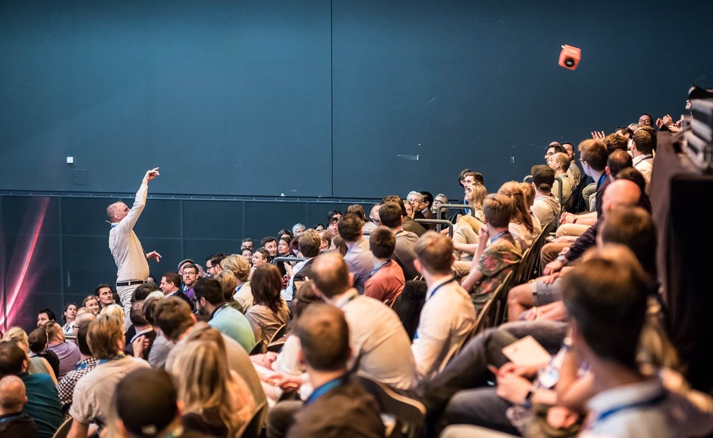 Event-Szene | Bei der UNLEASH Startup-Convention 2024 in Hannover geht es darum, Innovationen zu entfesseln (Bildrechte: hannoverimpuls GmbH)