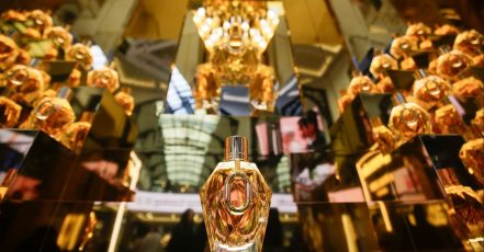 Kampagnen-Visual RABANNE zur Premium-Brand Experience im Centro Oberhausen, Herbst 2024 (Quelle / Copyrights: Westfield Rise)