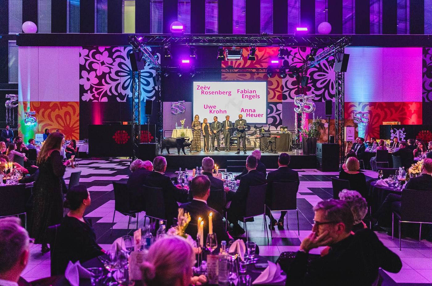 Foto der 55 Jahre Jubiläums-Gala des HSMA Deutschland e.V., die im Kameha Grand Hotel in Bonn gefeiert wurde (Bildquelle: HSMA Deutschland e.V.)