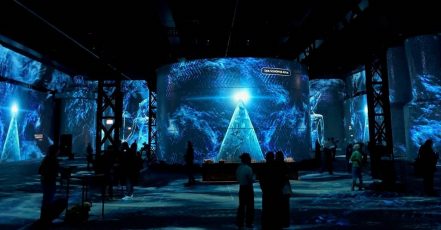 Im Reich der Pharaonen, Phoenix des Lumières, Dortmund. Szene aus der immersiven Kunstausstellung. (Foto: EventMasterBook.de x marketingScout.com Redaktion)
