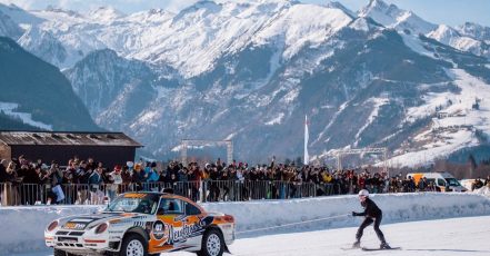 Szene vom spektakulären FAT Ice Race 2025 (Foto / Copyrights: MRO – Zell am See-Kaprun)