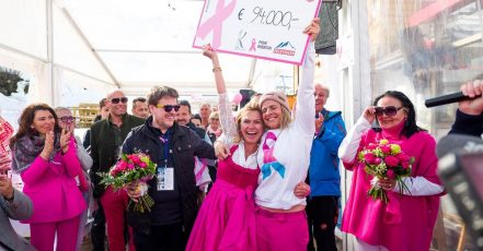 Beim SHESKIS Damen-Skitag 2024 kamen 94.000 EUR Spendensumme zusammen. Die Veranstalter hoffen für die Fortsetzung am 5. April 2025 auf ein ähnlich gutes Ergebnis. (Copyright: TVB Obertauern / Marc Stickler)