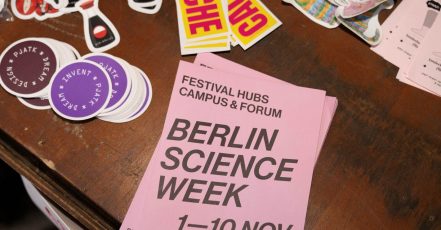 Aufruf zum Mitmachen - Berlin Science Week 2025, Visual (Quelle: berlinscienceweek.com)