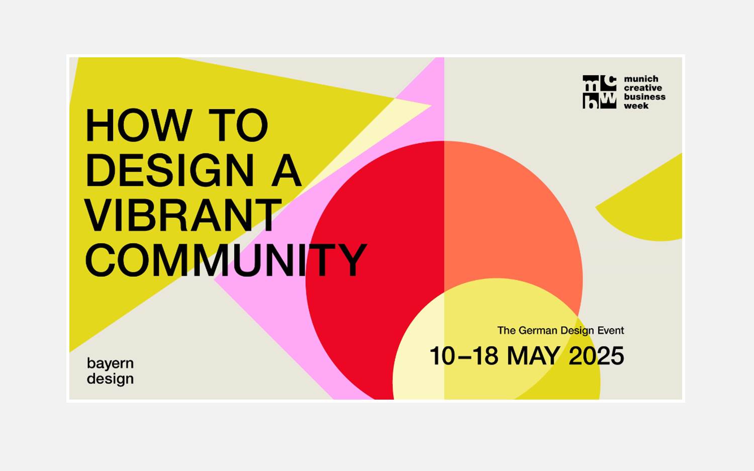 munich creative business week 2025, Visual (Bildquelle: BMW Group)