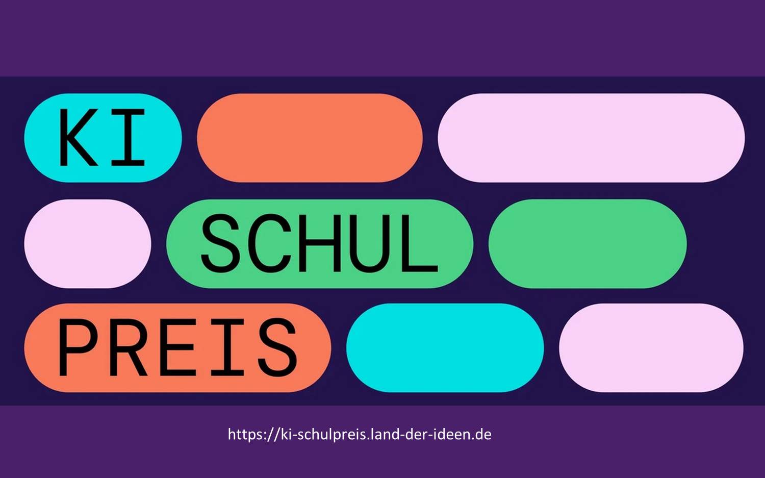 Screenshot vom 04.06.2025 – KI Schulpreis, Land der Ideen (Quelle: https://ki-schulpreis.land-der-ideen.de/)