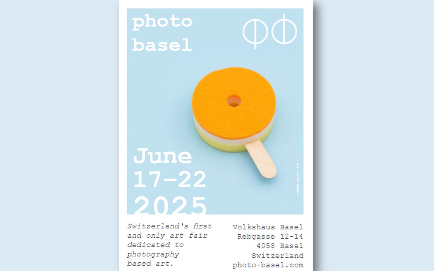 photo basel 2025 Poster (Quelle: photo basel GmbH)