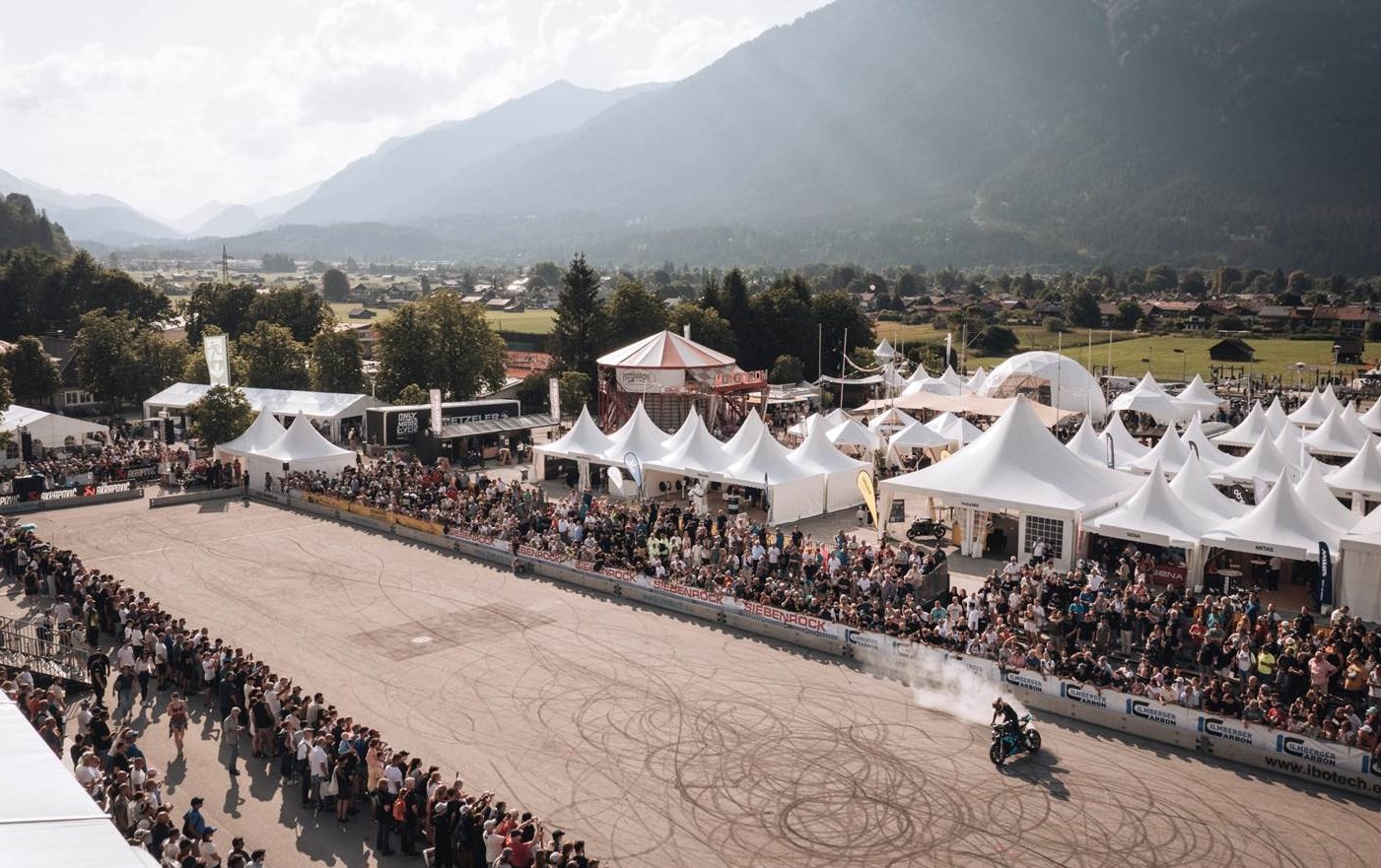 ventareal der BMW Motorrad Days 2025 in Garmisch-Partenkirchen (Copyright: BMW Group)
