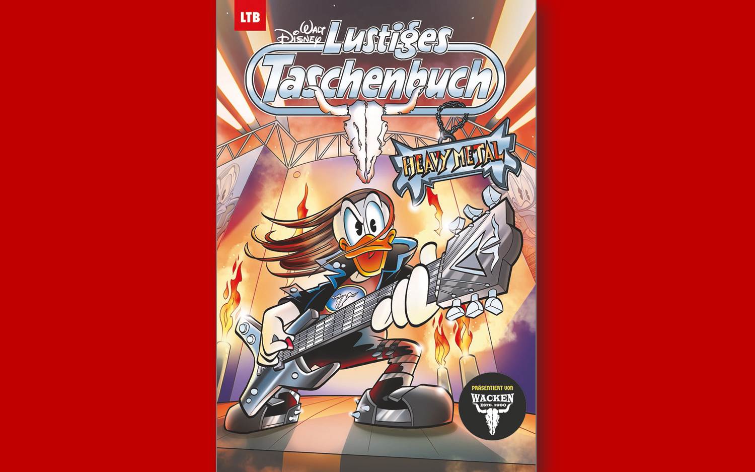 Cover-Motiv der LTB Heavy Metal Special Edition (Bildrechte: Egmont Ehapa Media / Disney)