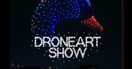 Screenshot (Ausschnitt) v. 25.07.2025 DroneArt Show, Fever Website DroneArt Show Berlin (Quelle: https://feverup.com)