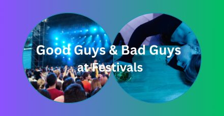 BBesuchertypen bei Festivals – Vom echten Musikfan bis zum exzessiven Promillegast (Bildcollage: EventMasterBook.de Redaktion / Einzelfotos: Canva Stock Archiv)