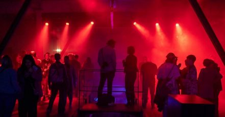 Eventszene auf Zollverein (Copyright: Jochen Tack, Stiftung Zollverein)