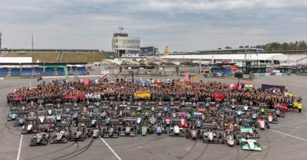 Formula Student Germany 2025. Über 80 Teams aus 23 Ländern waren auf dem Hockenheimring dabei. (Copyright / Foto: FSG, Maru / Herausgeber: CADFEM Germany GmbH)