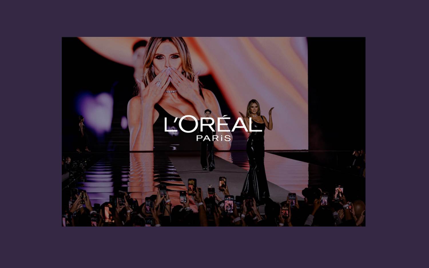 Heidi Klum und L'Oréal Paris (Bildquelle: L'Oréal Paris)