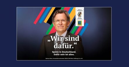 Der EDEKA-Verbund unterstützt die Bewerbung Deutschlands für die Olympischen und Paralympischen Spiele 2036, 2040 oder 2044. Im Bild: Markus Mosa, Vorstandsvorsitzender der EDEKA Zentrale Stiftung & Co. KG (Bildquelle: EDEKA)