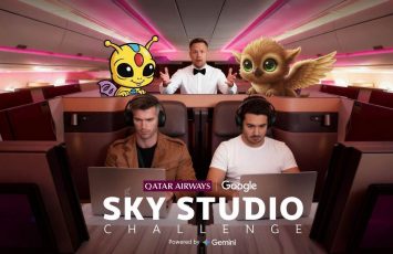 Sky Studio Challenge von Qatar Airways x Google (Bildquelle: Qatar Airways)