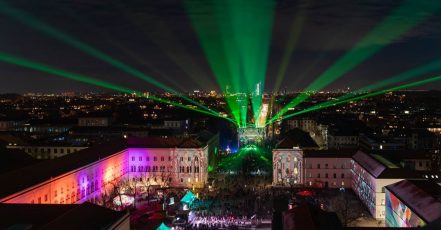 Erste Silvestermeile München am 31.12.2025 – Rund 10.000 Gäste feierten bei der Premiere des neuen Eventformates fröhlich und friedlich ins neue Jahr 2026 (Bildrechte / Fotograf: GRAL / Sara Kurig)