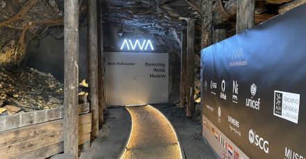 Arctic World Archive, Haupteingang (Bildquelle: Arctic World Archive AWA)