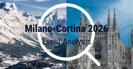 Olympische Winterspiele Milano Cortina 2026 – Event-Analyse – Vor- und Nachteile des Multi-Location-Konzeptes (Collage: Redaktion EventMasterBook | Fotos: Canva Bildarchiv)