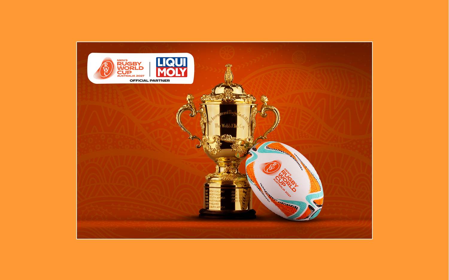 LIQUI MOLY ist Official Partner und Official Motor Lubricants Partner der Rugby-Weltmeisterschaft der Herren 2027 und der Rugby-Weltmeisterschaft der Frauen 2029 (Bildquelle: LIQUI MOLY)