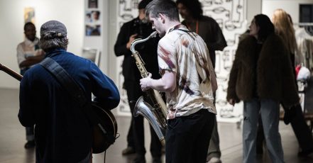 Szene vom MAMMOTH (at) MoMa5 Opening Event (Foto / Bildrechte: Peter Adamik)