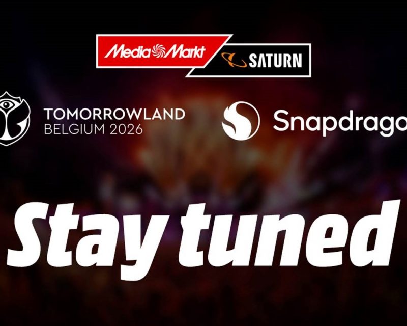 Titelbild: MediaMarktSaturn x Snapdragon x Tomorrowland Festival, Visual zur Kooperation 2026 (Bildquelle: MediaMarktSaturn Retail Group)