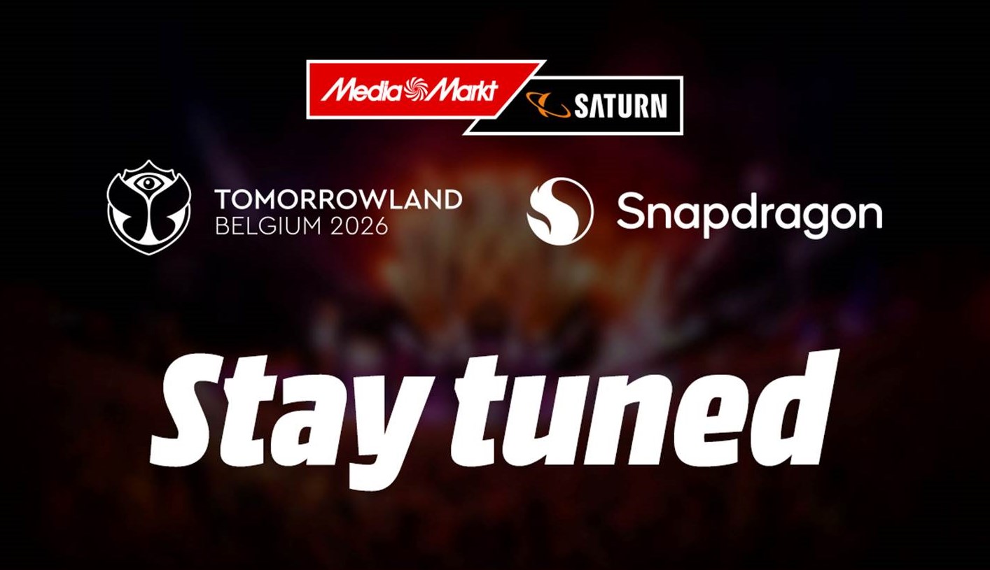 Titelbild: MediaMarktSaturn x Snapdragon x Tomorrowland Festival, Visual zur Kooperation 2026 (Bildquelle: MediaMarktSaturn Retail Group)