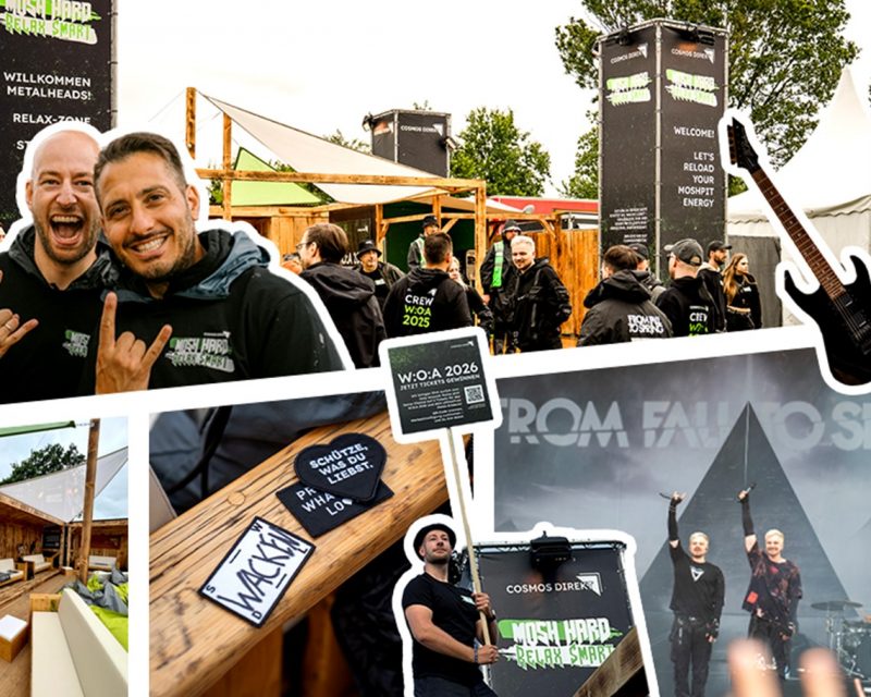CosmosDirekt x Wacken Open Air (Bildquelle / Copyright: CosmosDirekt)