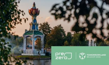 PreZero und Tomorrowland kooperieren. Das Mega-Festival in Belgien wird 2026 zum Reallabor für zirkuläre Event-Infrastrukturen. (Copyright: PreZero, Tomorrowland)
