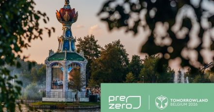 PreZero und Tomorrowland kooperieren. Das Mega-Festival in Belgien wird 2026 zum Reallabor für zirkuläre Event-Infrastrukturen. (Copyright: PreZero, Tomorrowland)