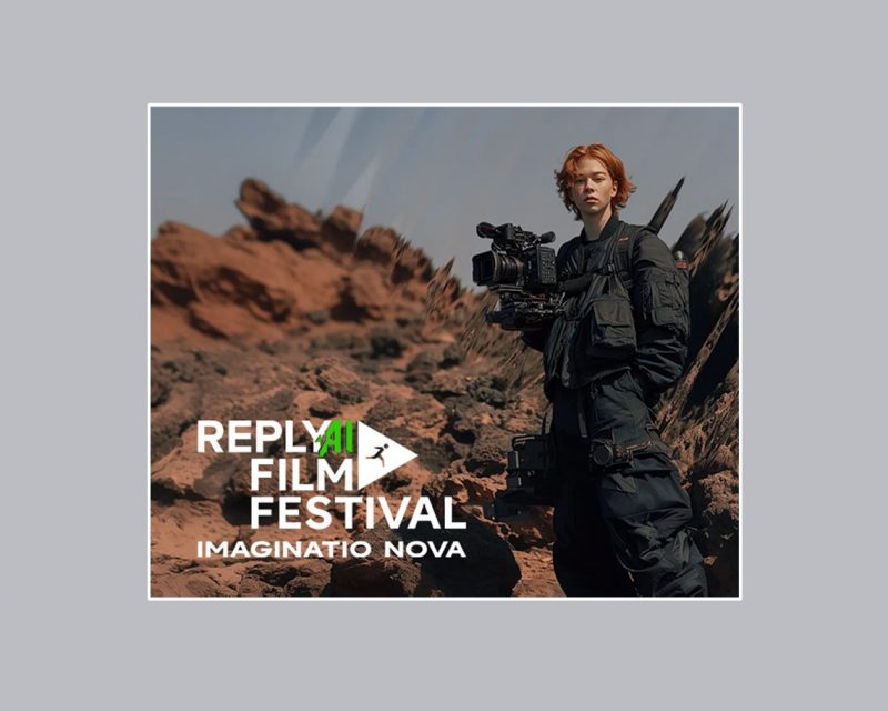 Titelbild: Visual zum Reply AI Film Festival 2026 (Copyright: Reply Deutschland SE)