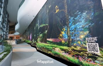 Start des phygitalen Forest of Time Erlebnisses in der neuen Mixed-Use-Destination Happitat Bangkok (Bildquelle: BoraBora Studios)